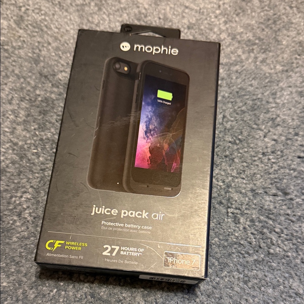 Mophie Juice Pack Air Black Case for iPhone 7